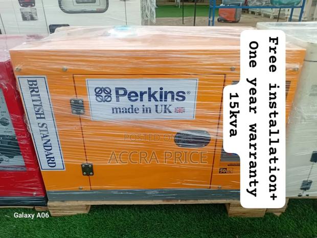 Power Wizard 15kva Perkins Diesel Generator 13000watts · Photo 2