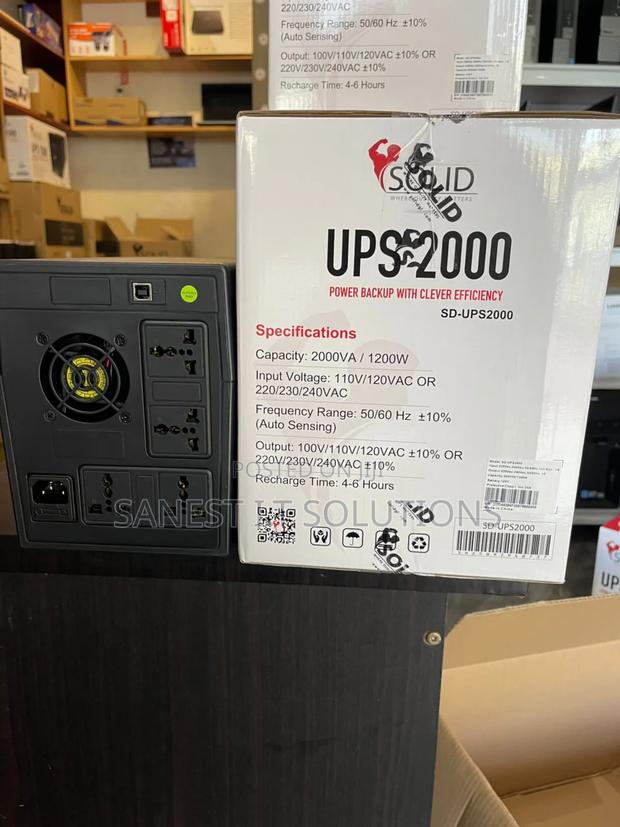Ups 2000va Uninterrupted Power Supply With Led Display photo 2