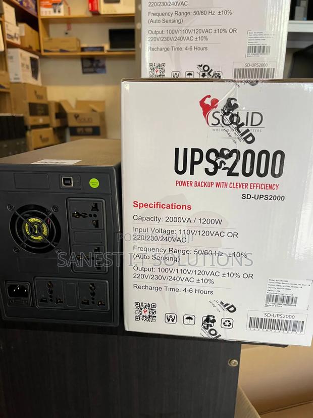Ups 2000va Uninterrupted Power Supply With Led Display photo 3