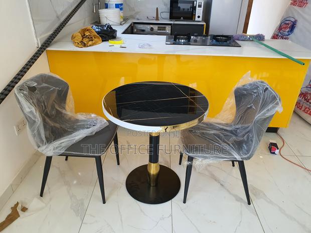 Two Seater Dining Set(Black Gold) · Photo 2