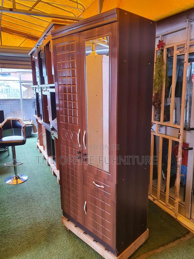 Two Doors Wardrobe(Brown) · Photo 2