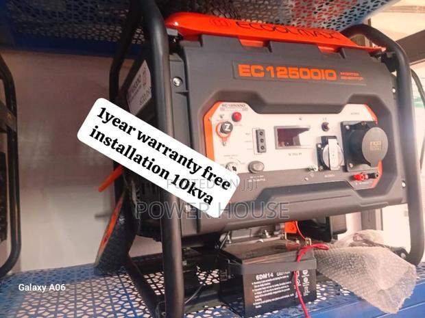 Vortex Console Ecoolmax Inverter Generator 10kv Pertrol · Photo 2