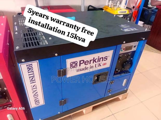 Vortex Driv 15kva 16500watts Diesel Generator Perkins · Photo 2