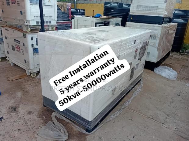 High Power Frequency Flow 50kva Silent Diesel Generator · Photo 2