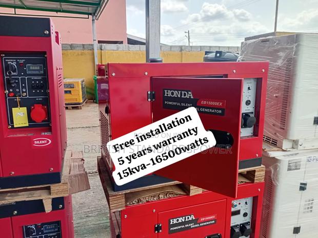 First Top Rated 15kva Hobda Remote Start Diesel Generator · Photo 2