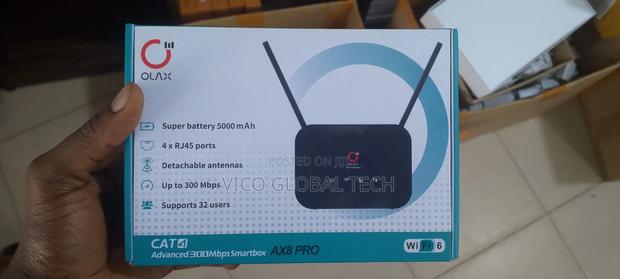 Olax 4g Ax8 Pro Sim Router · Photo 4