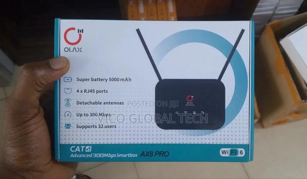 Olax 4g Ax8 Pro Sim Router · Photo 2