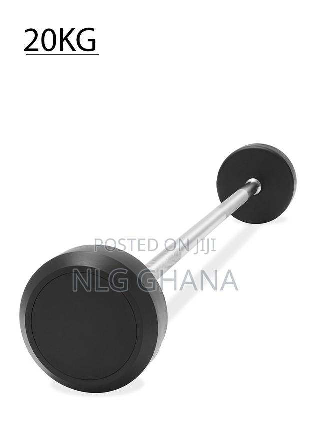20kg Fixed Barbell Weights, Straight Steel Bar Hj_00205_20kg · Photo 1