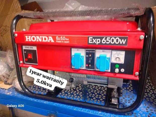 Ladies Core Honda Petrol Generator 5.0kva Generator · Photo 2