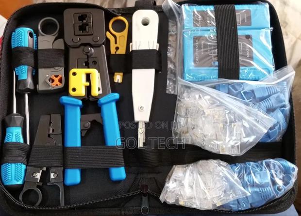 Networking Tool With Passthrough Crimping Tool and Connector · Photo 4