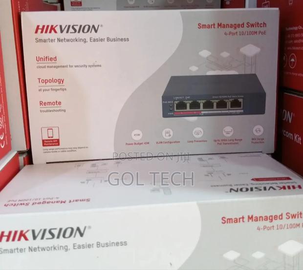 Hikvision Smart Managed Poe Switch Ds-3e1105-Ei/M · Photo 4