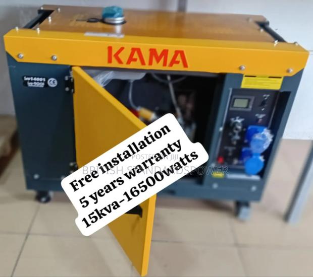 Vigorous Powerful 15kva Diesel Kama Generator · Photo 2