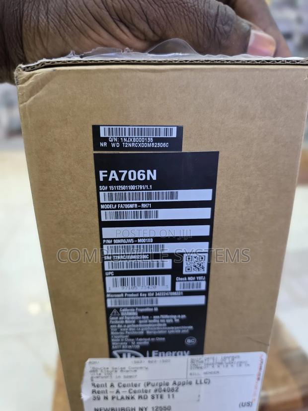 New Laptop Asus TUF Gaming F16 8GB AMD Ryzen 7 SSD 512GB · Photo 3