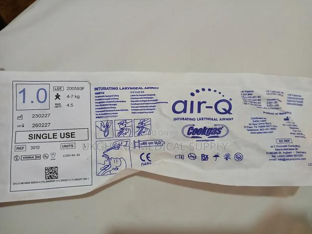 Laryngeal Airway Mask (Lma) Size 1, 1.5, 2, 2.5, 3.5, 4.5 photo 4