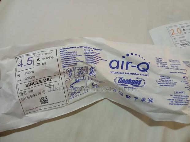 Laryngeal Airway Mask (Lma) Size 1, 1.5, 2, 2.5, 3.5, 4.5 photo 5