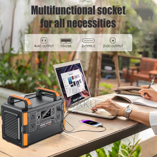1,200w Solar Outdoor 2in1 Charging Generator photo 2