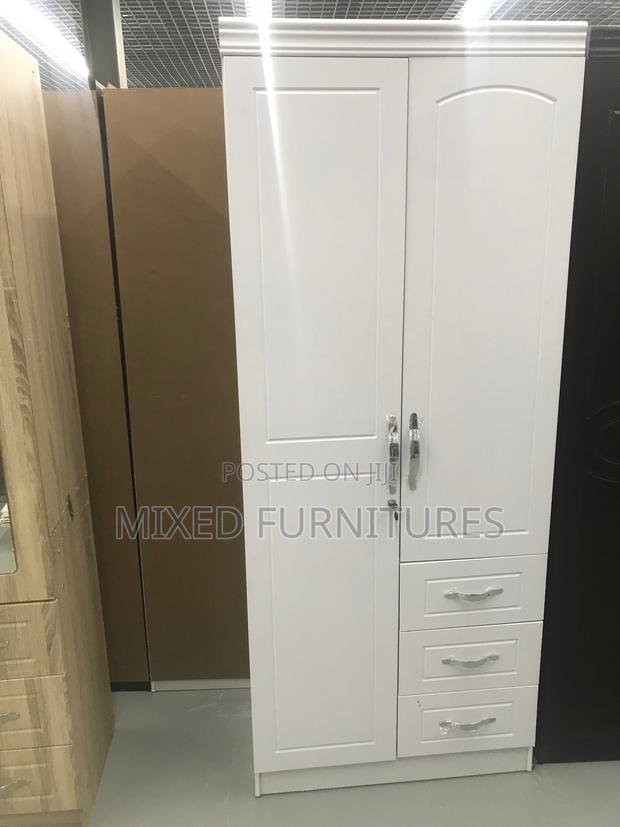 2 Doors Wardrobe With Drawers