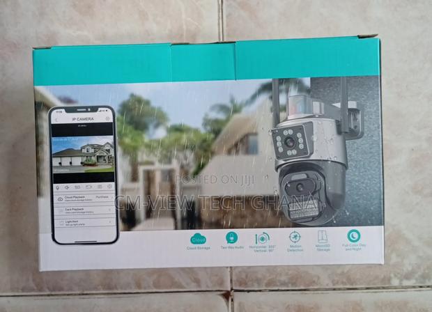 Dual Lens Wifi Dome Camera Full Colour
