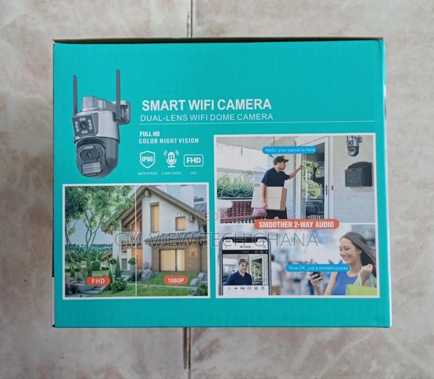 Dual Lens Wifi Dome Camera Full Colour photo 2