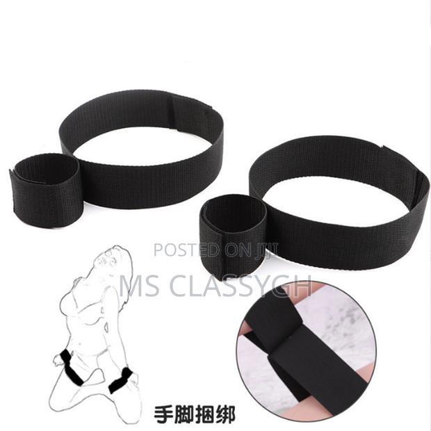 Sm Fun Split Leg Hand and Foot Cuffs One-Word Bondage photo 2