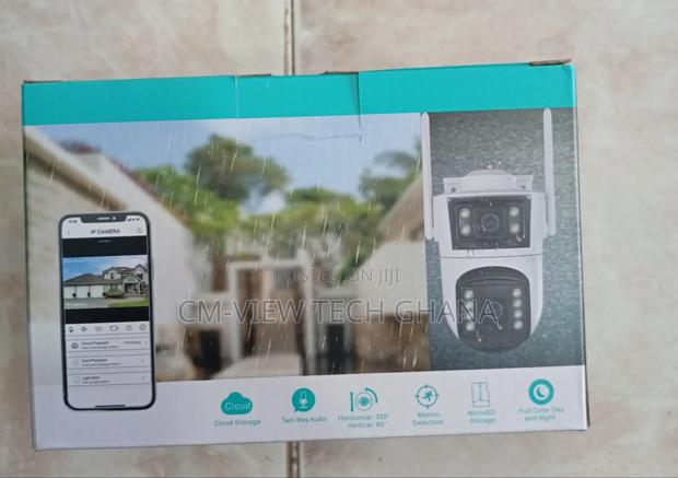 Dual Lens Wifi Dome Camera Full Colour