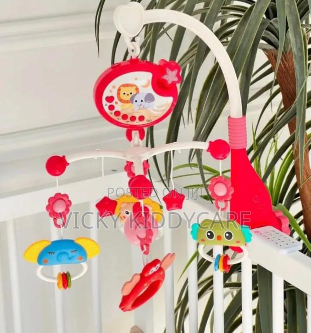 Musical Baby Crib Mobile With Rotating Toys Infant Bed · Photo 4