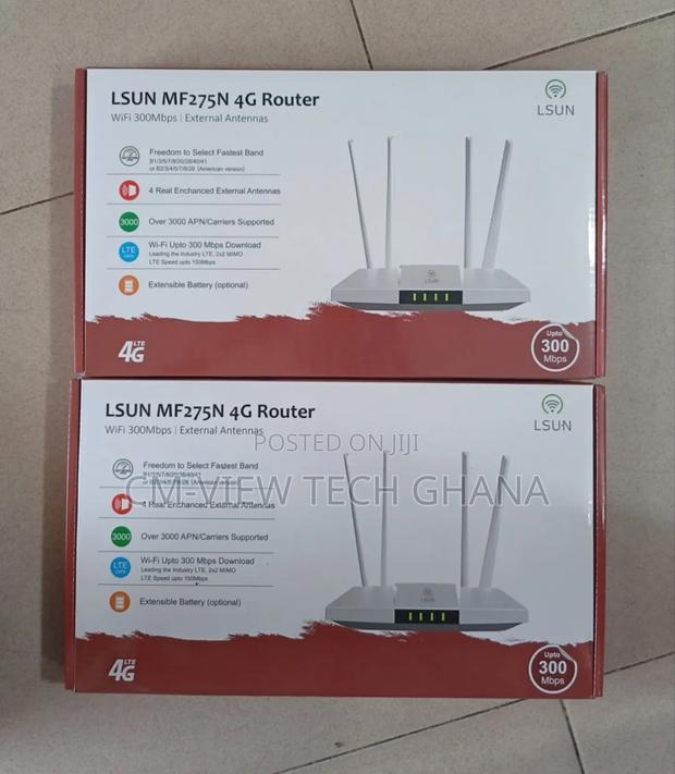 Lsun Mf275n 4g Universal Sim Router + Back Up Battery