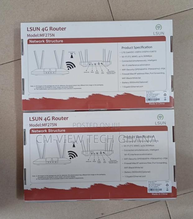 Lsun Mf275n 4g Universal Sim Router + Back Up Battery photo 2