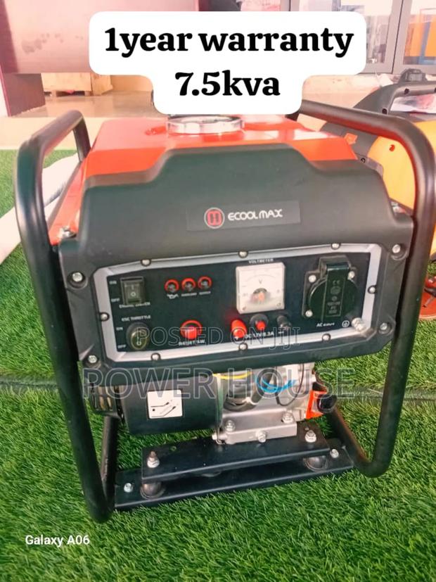 Phoenixzone Generator 7.5kva 8500watts Ecoolmax 7.5kva · Photo 2