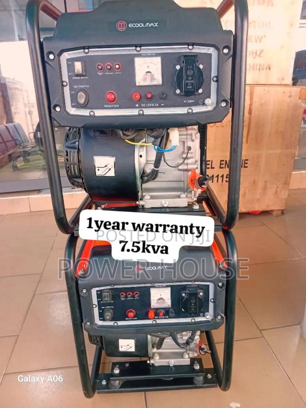 Helixamp Generator 7.5kva 8500watts Ecoolmax Generator · Photo 2