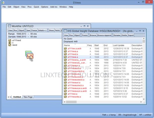 Eviews Enterprise 13 photo 2