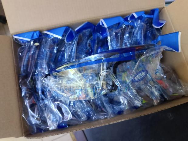 Mr. Ibu Safety Spectacle - Blue Frame.