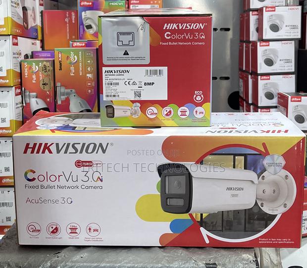 Hikvision 8mp Full Color Ds-2cd2t87g3-Liy (3.0 New)Bullet · Photo 3