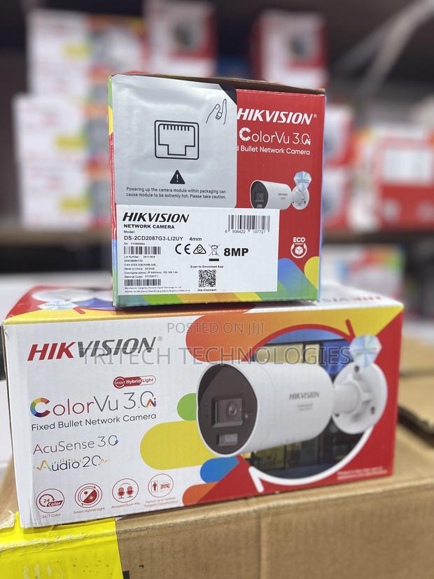 Hikvision Ds-2cd2087g3-Li2uy (3.0 New)8mp Colorvu Ip Outdoor · Photo 4