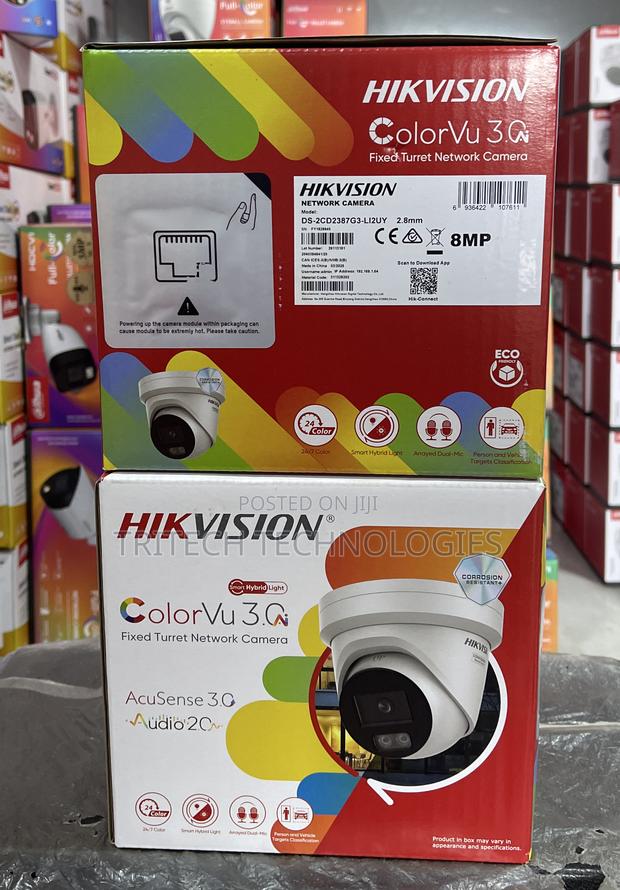 Hikvision Ds-2cd2387g3-Li2uy 8mp Indoor Colorvu Ip Camera · Photo 2