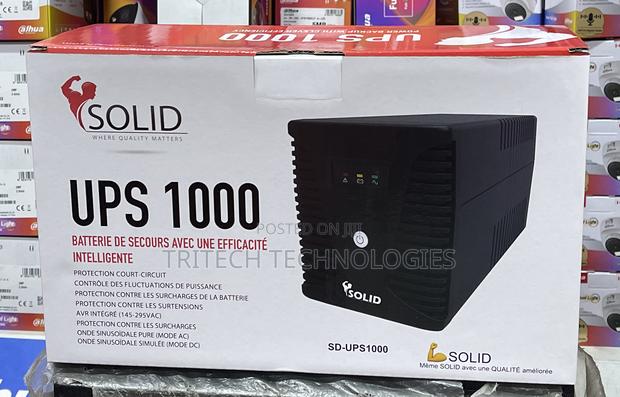 Solid Ups 1000va (1kva) With Avr Sd-Ups 1000 · Photo 2