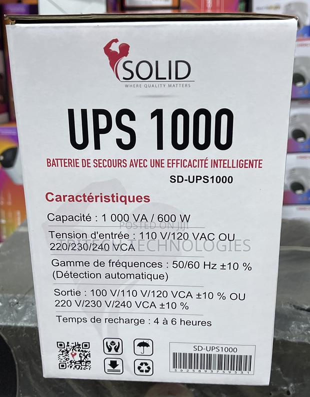 Solid Ups 1000va (1kva) With Avr Sd-Ups 1000 · Photo 3