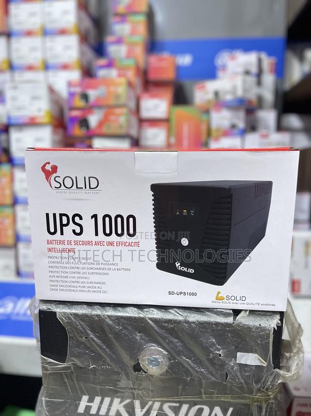 Solid Ups 1000va (1kva) With Avr Sd-Ups 1000 · Photo 1