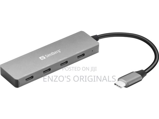 Usb-c To 4 Port Usb-c Hub 10gbps 4 Ports Extension