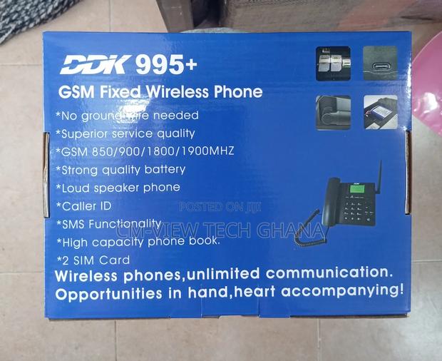 DDK 995+ GSM Fixed Wireless Telephone 2 Sim Slots photo 2