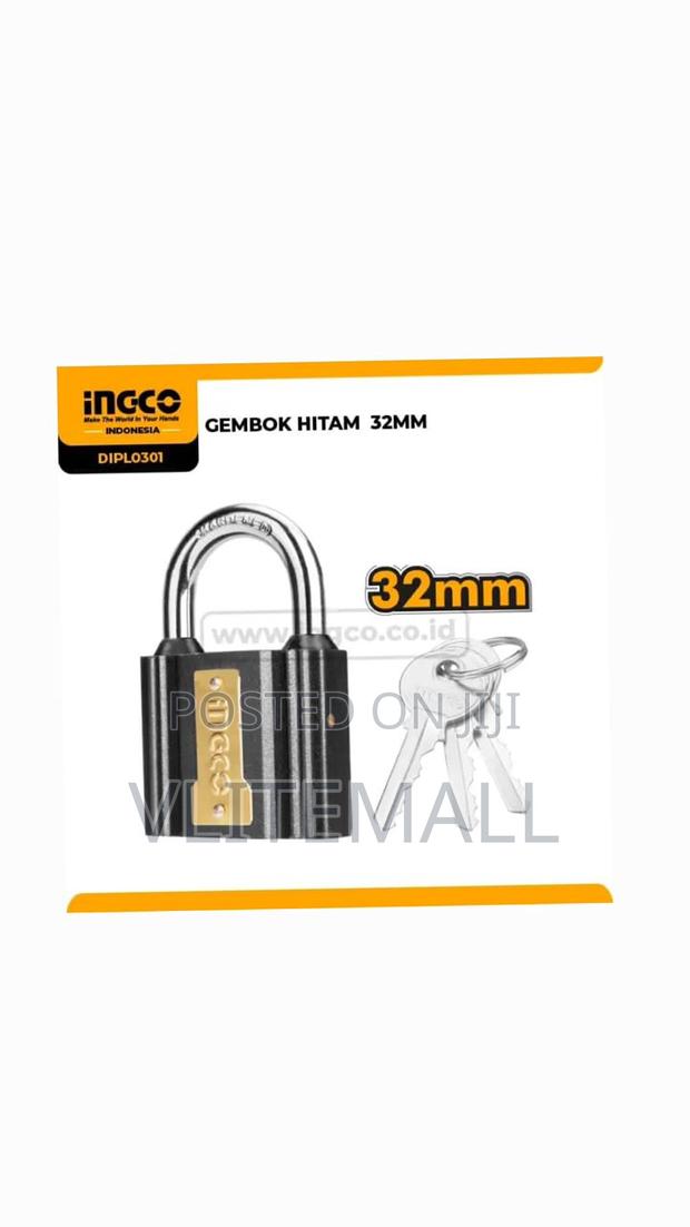 Ingco Heavy Duty Long Shackle Brass 32mm · Photo 2