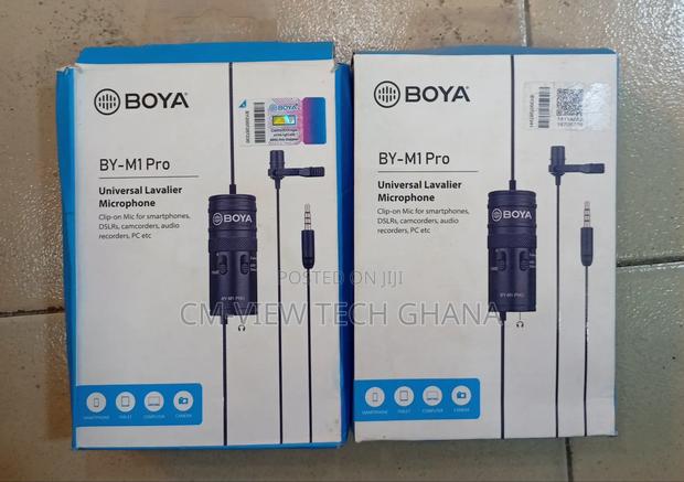 Boya Universal Lavalier Microphone ( Clip-on Mic )