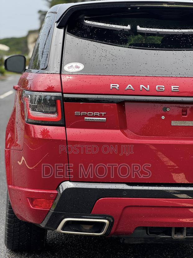 Land Rover Range Rover Sport Supercharged Dynamic 2019 Red