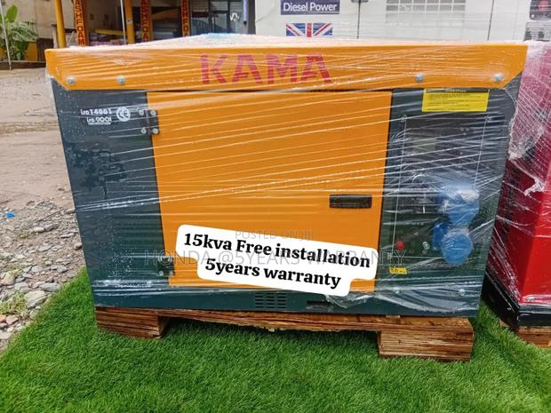User Friendly Gen Interface Kama 15kva 16500watt Diesel 15kv · Photo 2