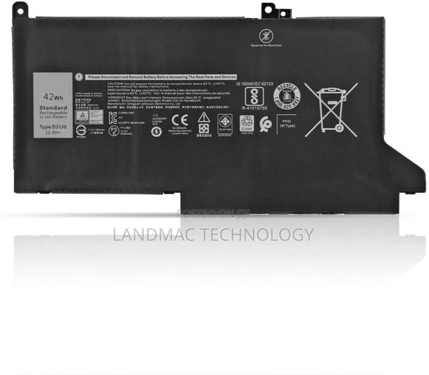 Dell Dj1j0, Latitude 7280 11.4v 42wh Li-Ion Laptop Battery · Photo 2