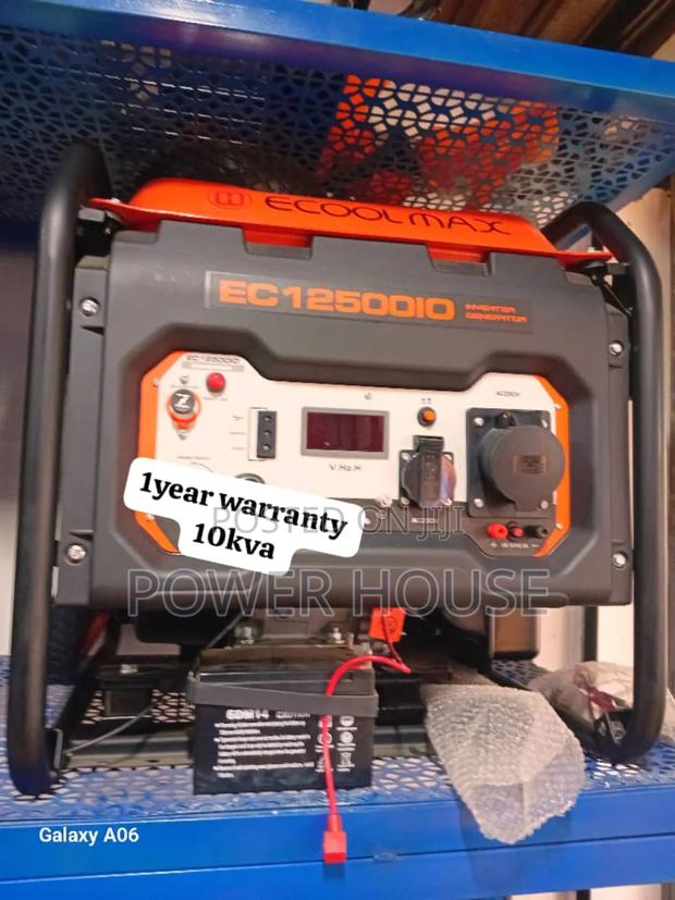 Axionzone Ecoolmax Petrol Generator 10kv 13000watts 10kva · Photo 2