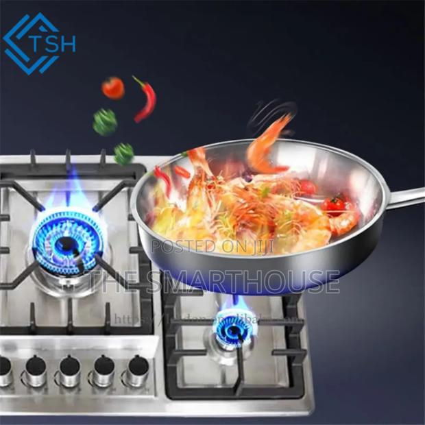 High Quality Stainless Steel 5 Burner Hob(86cm)Self Ignition photo 2