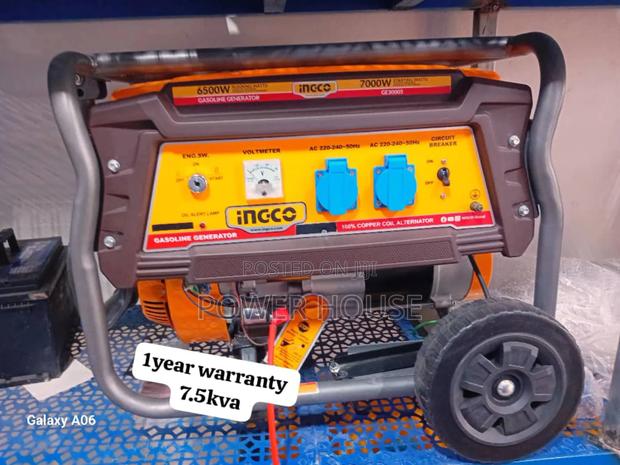 Axion Console Ingco Petrol Generator 7.5kva 8500watts · Photo 2