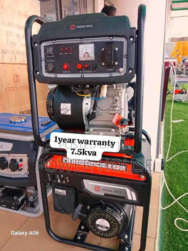 Vanta Volt Elite Ecoolmax Generator 7.5kva 8500watts · Photo 2