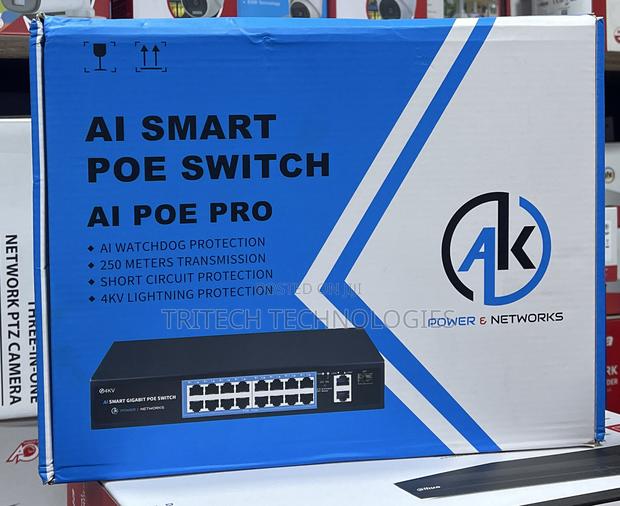 Ak 16port Poe Smart Ai Switch Ai Poe Pro · Photo 2